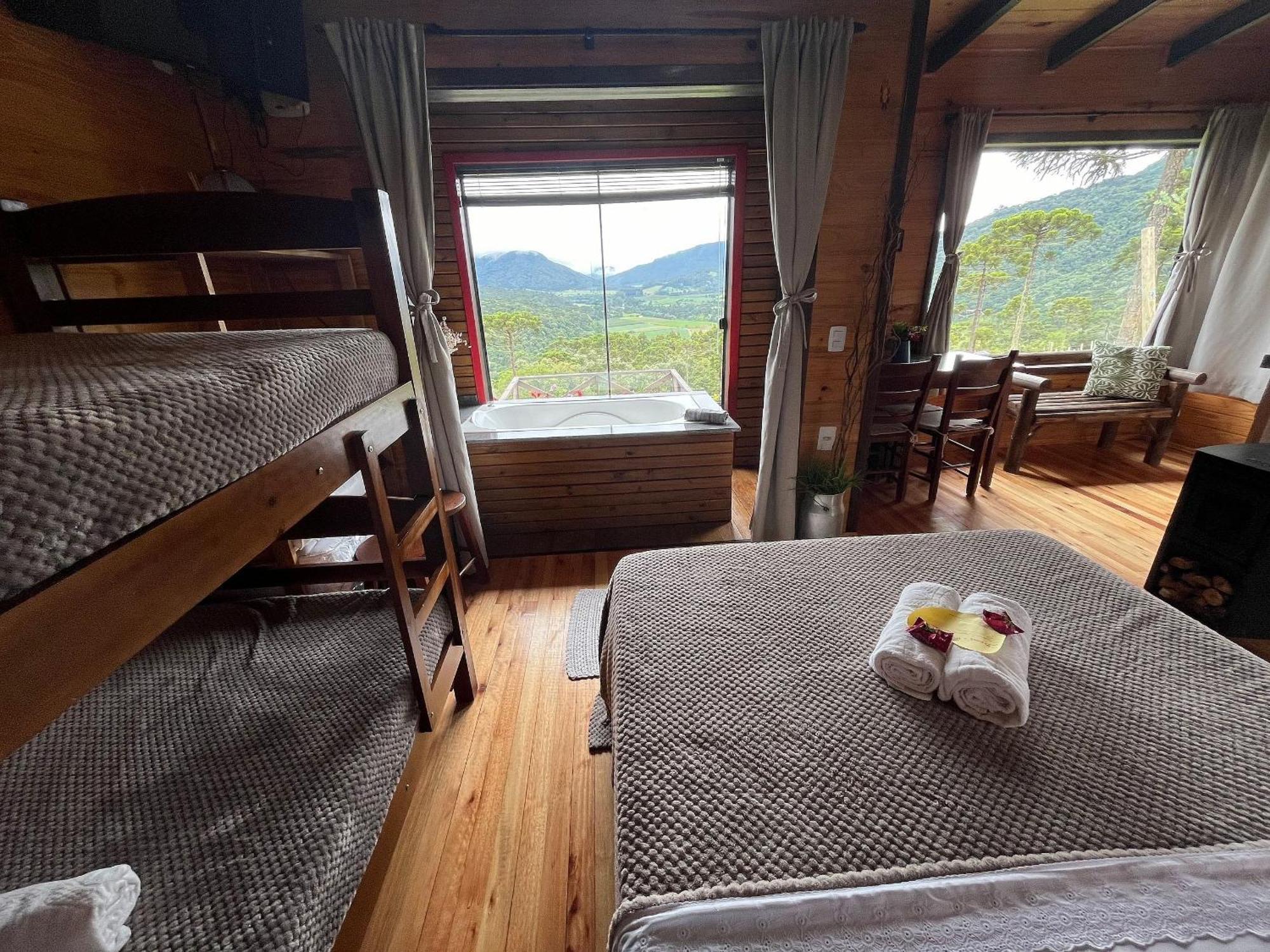 Chales Solar Da Montanha Urubici - Com Hidromassagem Zewnętrze zdjęcie
