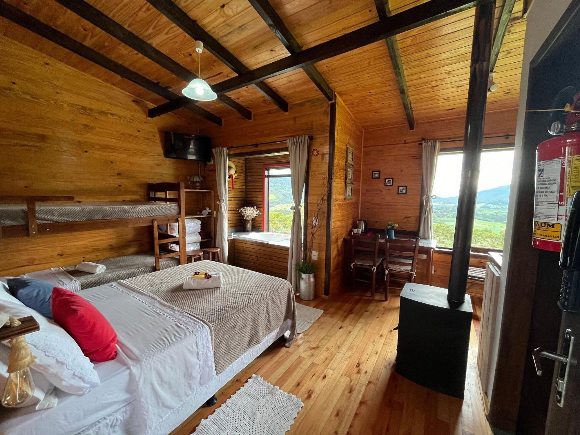 Chales Solar Da Montanha Urubici - Com Hidromassagem Zewnętrze zdjęcie