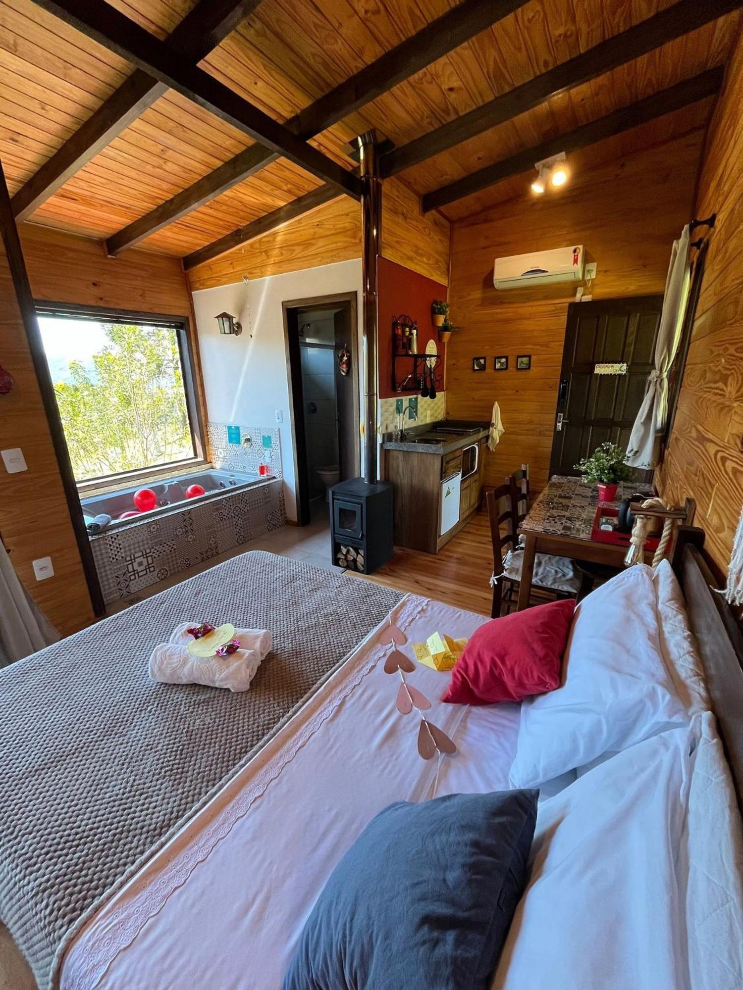 Chales Solar Da Montanha Urubici - Com Hidromassagem Zewnętrze zdjęcie